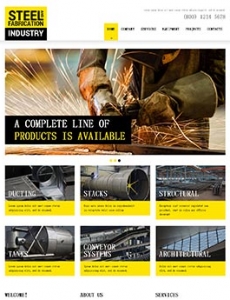 海外工业类网站设计