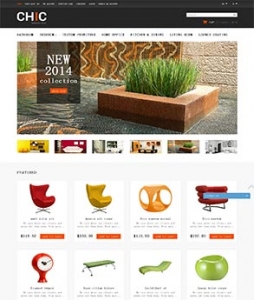 瑞晟外贸推广客户案例——简洁舒适的家具网站设计